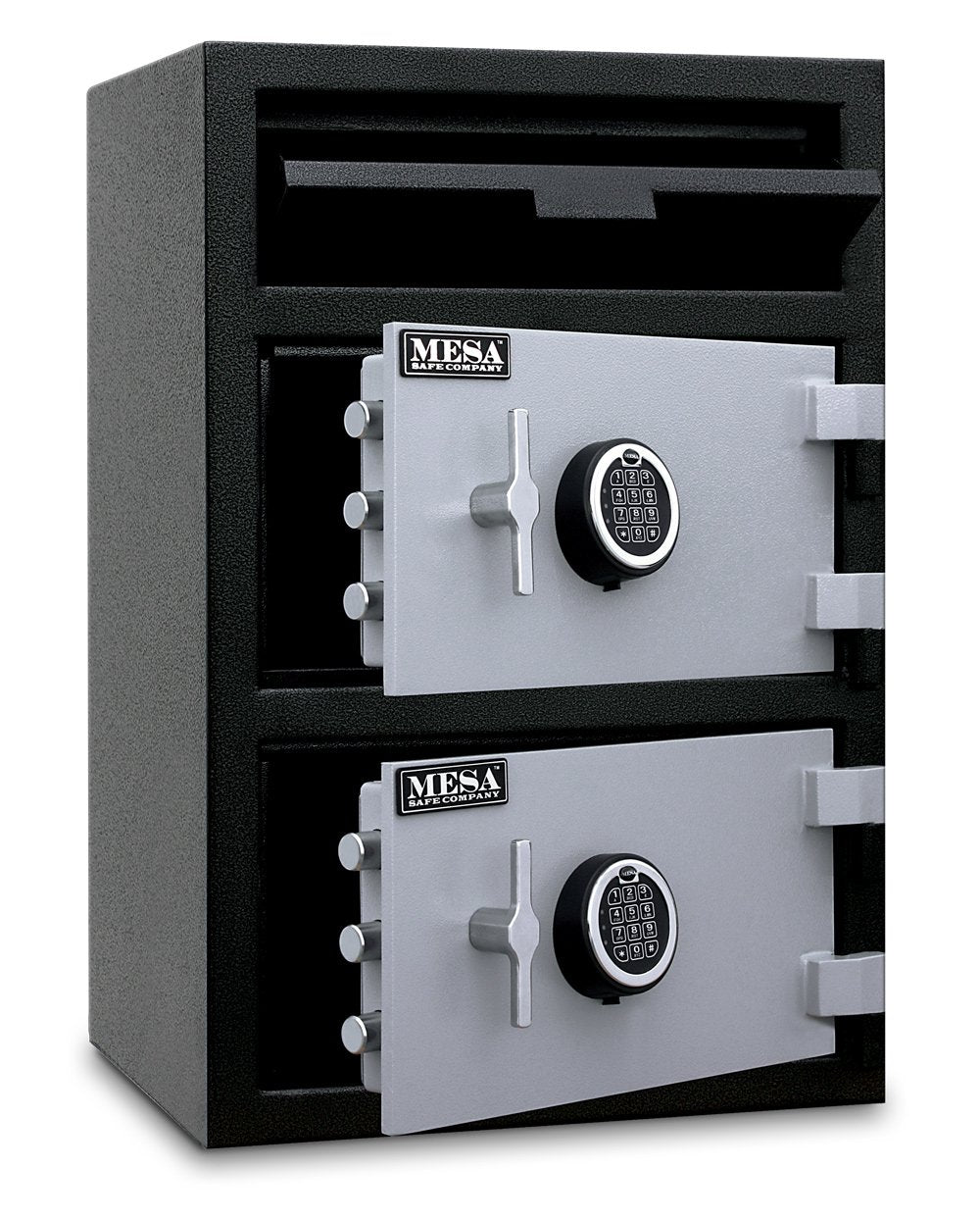 Cash Depository Safe by Mesa Safe Co. – 20"L x 20"W x 30"H, 3.6 cubic_feet, Black, Model MFL3020EE