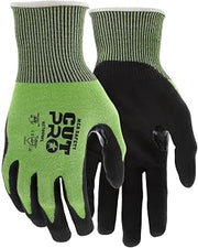 MCR Safety 92785NFXL Cut Resistant Gloves, X-Large, Green, 1-Pair