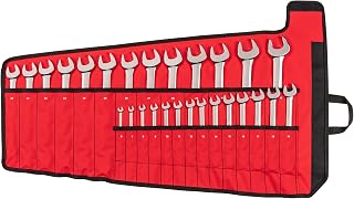 TEKTON Combination Wrench Set, 27-Piece | WCB94203