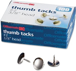 OIC92912 - Officemate OIC Thumb Tacks