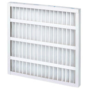 Standard Capacity Air Filter by Global Industrial – 16"W x 25"H x 2"D, Metal, White, Pack of 12, Model GI521138