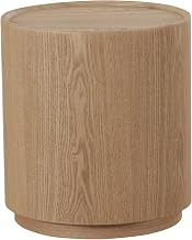 Quillen - Modern Natural Ash Round End Table