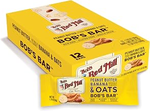 Bob's Red Mill Peanut Butter Banana & Oats Snack Bar, 12 bars