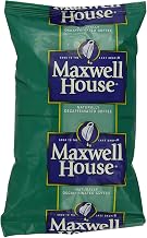 Maxwell House Super High Yield Decaffeinated Coffee (16 ct Casepack, 10 oz Bags)
