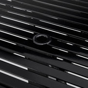46" Square Steel Slat Picnic Table by Global Industrial – Alloy Steel, Black, Model 271673