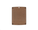 All-In-One Cutting Board with Juice Groove by Epicurean – 14.5"L x 11.3"W, Paper Composite, Nutmeg/Brown, Model 505-151103002