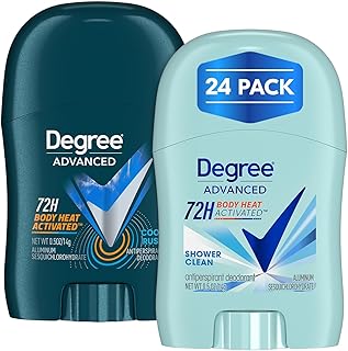 Degree Advanced Travel Deodorant Bulk Variety 24-Pack, 0.5 Oz Ea