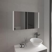 Bouti Medicine Cabinet with Mirror by Tuhome – unspecified, Engineered Wood, White, Model MLB11022