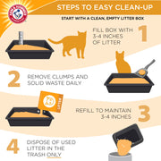 MultiCat Clumping Litter by ARM & HAMMER – 26.3-lb, 26.3 pounds, Clay, Model 718406