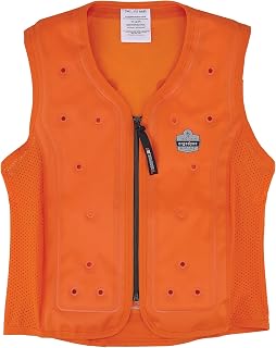 Ergodyne Chill-Its 6685 Evaporative Cooling Vest, Drip Free Cooling, Breathable Comfort, Easy Activation