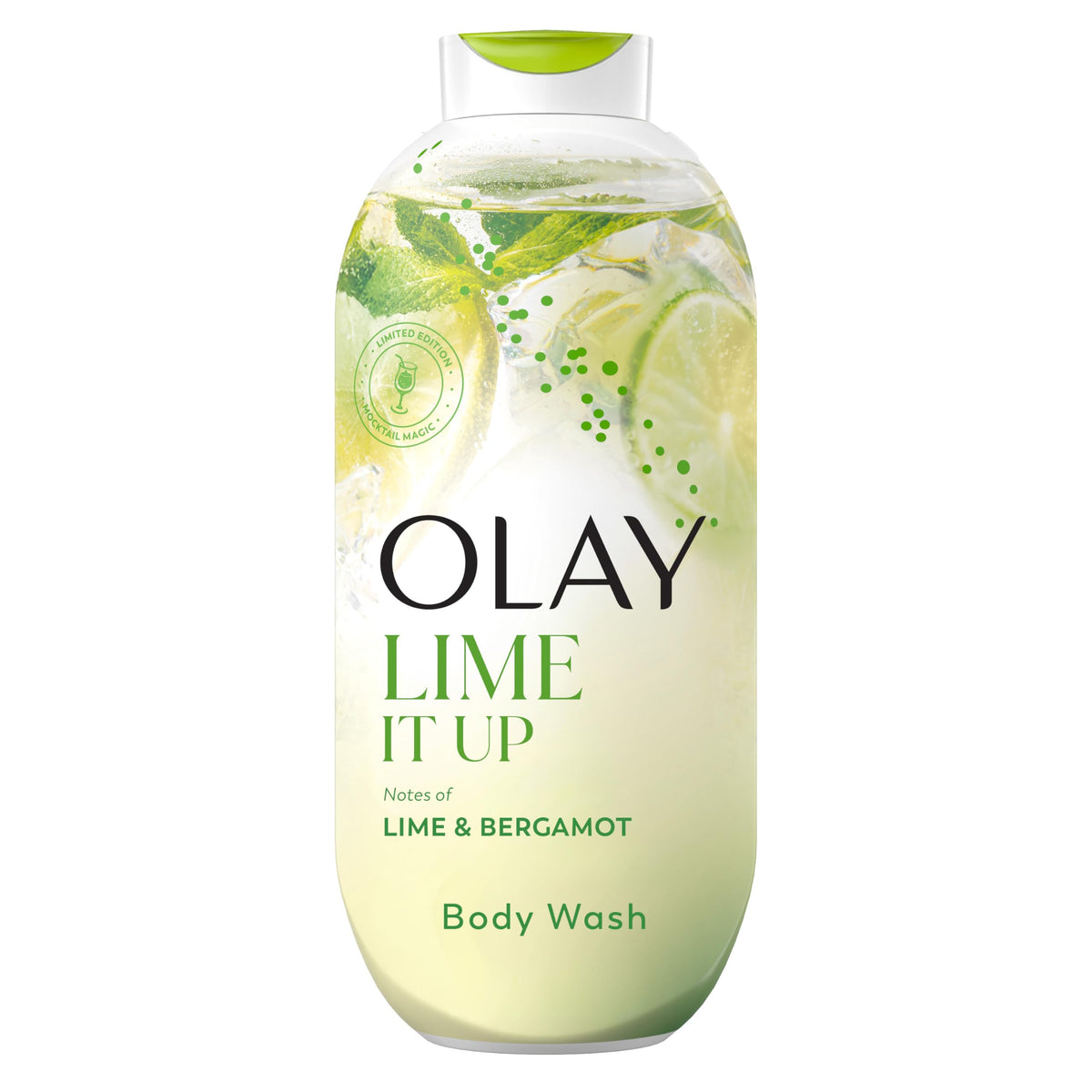 Olay Lime It Up with Lime & Bergamot / 22 Fl Oz (Pack of 1) / White Body Washes