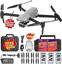 Robotics EVO Lite 640T Enterprise, T~hermal&1/2'' CMOS 48MP C-amera | 640 * 512 30Hz, AI Target Recognition, 40 Minutes,12KM Transmission, Support Remote ID