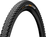 Continental Terra Trail - Black - Tubeless Gravel Bike Tire | Fast Rolling with Confident Cornering Control - E25 Ebike Rated -