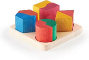Guidecraft Fraction Pairs - Kids Sorting & Stacking Toy, Children Learning & Development Toys