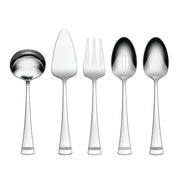 Lenox Portola 5 Piece Serving Set, Stainless Steel Flatware, Silver