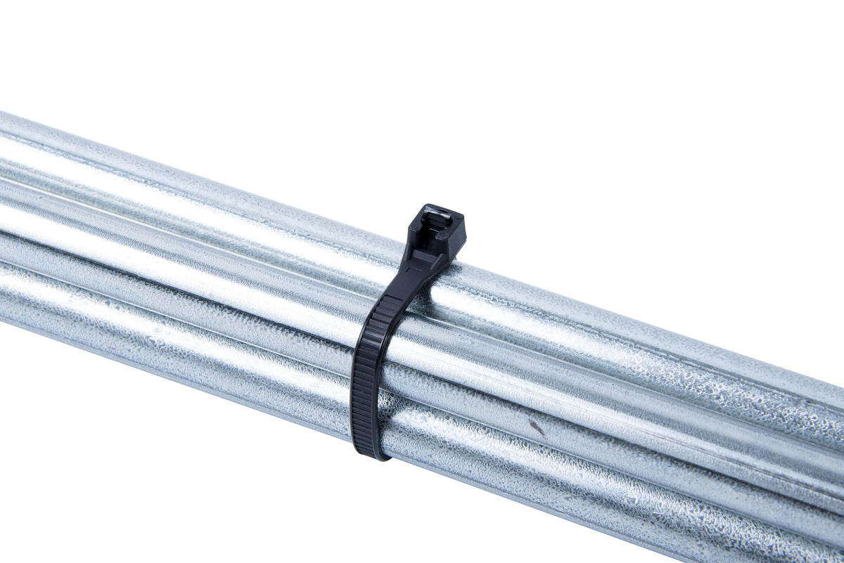 Gardner Bender 100 Pack / Uv Black / 12 inch., 120 lb. tensile Cable Ties