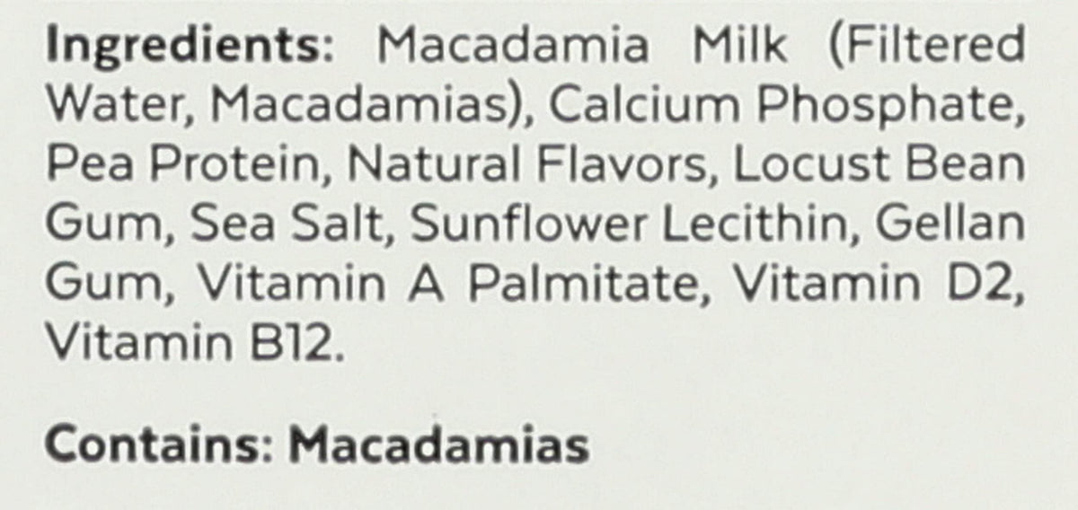 Milk Macadamia Unsweetned by Milkadamia – 32 Fl Oz (Pack of 1), Model 0858045004299