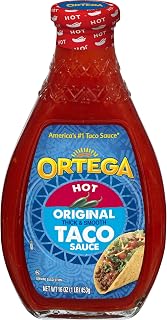 Ortega Original Taco Sauce, Hot, 16 Ounce