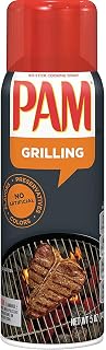 PAM No-Stick Cooking Oil Spray for Grilling 5 oz (Pack of 12)