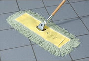 O'DELL CORPORATION Dust Mop Handle, Flat, Clip On, 60" L