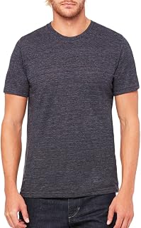 BELLA+CANVAS Bella + Canvas Unisex Poly-Cotton Short-Sleeve T-Shirt M CHRCL BLK SLUB