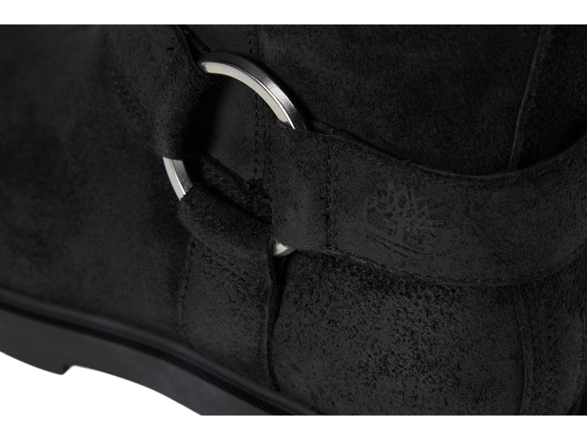 Women's Brimfield Tall Pull On Boot by Timberland – 7, Black Suede, Model TB0A28QR