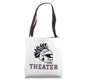 Curtis High School Warriors Theater Tote Bag by Curtis High School, Staten Island, NY 10301 – 16 inches, White, Model 21K9PZ5YH27US_16INCHES
