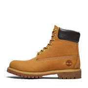 Men's Premium 6 Inch Lace Up Waterproof Boot by Timberland – 11.5 Wide, Leather, Wheat