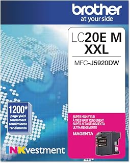 Brother LC20EM Super High Yield Magenta Ink Cartridge