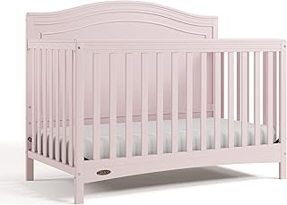 Graco Paris 4-in-1 Convertible Crib, Blush