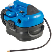 Battery Powered HEPA Wet/Dry Vacuum with Air Inflate Adapter by Global Industrial – Plastic, Blue, Model JN701