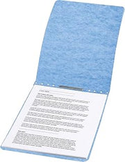 ACCO Brands ACCO PRESSTEX Report Cover, Top Bound, Tyvek Reinforced Hinge, 2.75 Inch Centers, 2 Inch Capacity, Letter Size, Light Blue (A7017022)