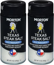 Morton Texas Steak Salt, 9oz (2 Pack)