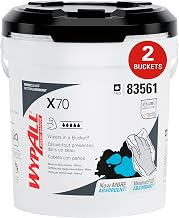 Wypall PowerClean X70 Medium Duty Cloths, 2 x 220 Towels, 2 Buckets (83561)
