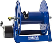 COXREELS 1125-4-100-A Compressed Air #4 Gast Motor Rewind Hose Reel: 1/2" I.D., 100' Hose Capacity, Less Hose, 3000 PSI