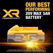 DEWALT 20V MAX XR POWERSTACK / 20V MAX XR / Chrome Battery Packs