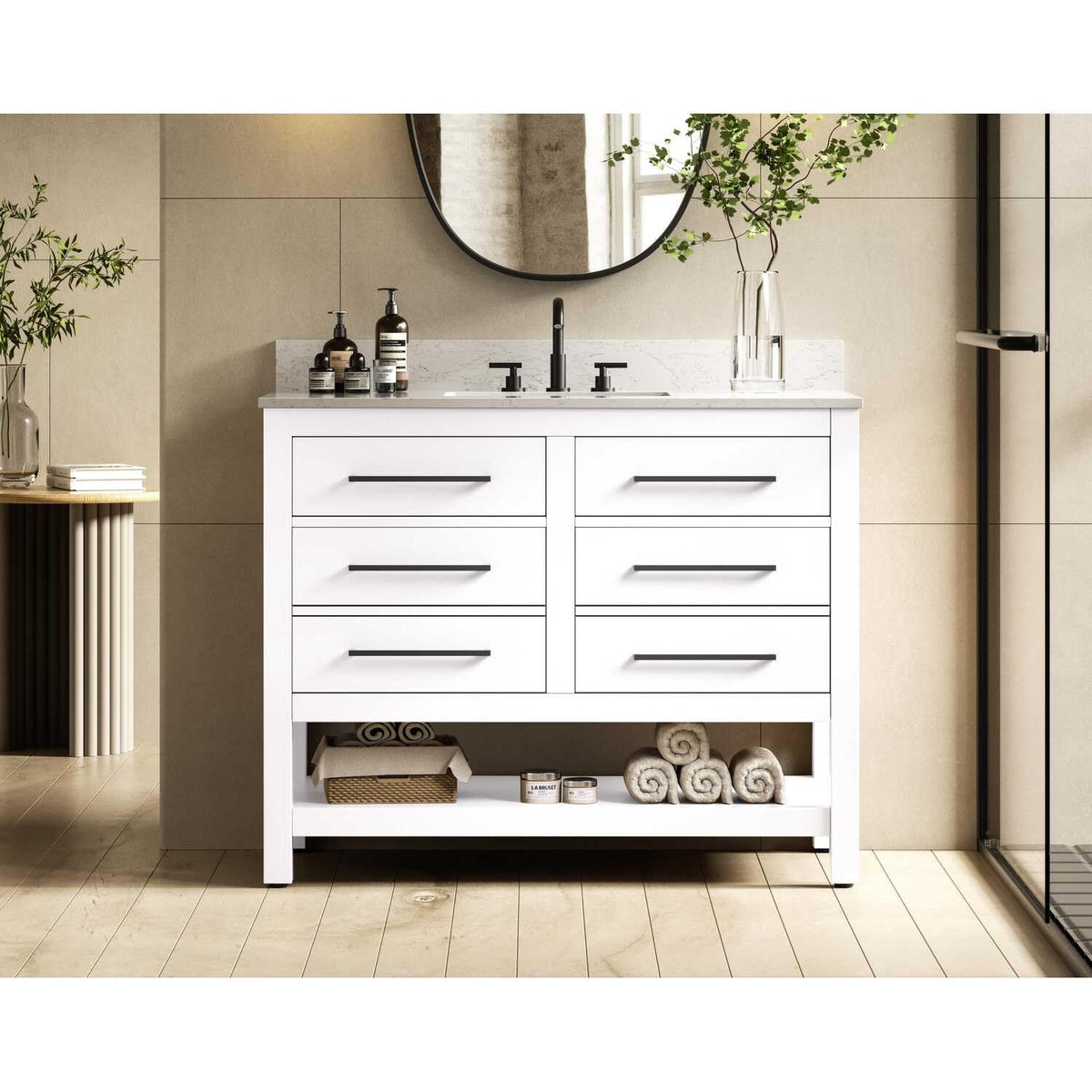 Bathroom Vanity White by karson – White