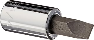 Wright Tool 2261 1/4" Drive Standard Screwdriver Bit and Socket, 1/4"