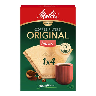 Pack of 80 Filter by Melitta – 80 filters (pack of 1), Paper, White, Model 6763159