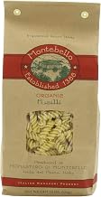 Montebello Organic Fusilli Artisan Pasta, Non GMO, 16 Ounces (Pack Of 12)