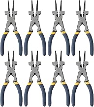Professional 8" Weliding Pliers, Sharp MIG Pliers for Rust Resistant, Long Nose with Anti-slip Handle - Durable and Effecient (8pcs)