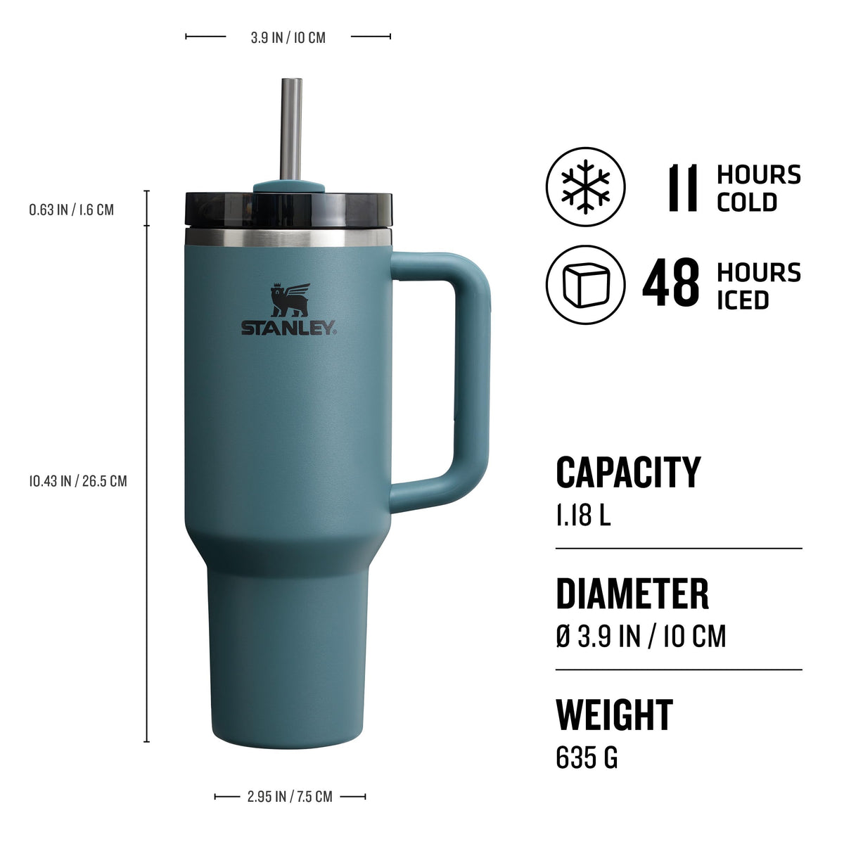 STANLEY Blue Spruce / 39.9 Ounces / Minimalist Thermoses