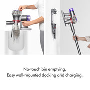 V8 Cordless Vacuum (Renewed Premium) by Dyson – 0.14 gallons, Silver/Nickel, Model 400473-03