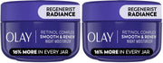 Olay 2 Fl Oz (Pack of 2) / Regen Radiance / Ivory Night Creams