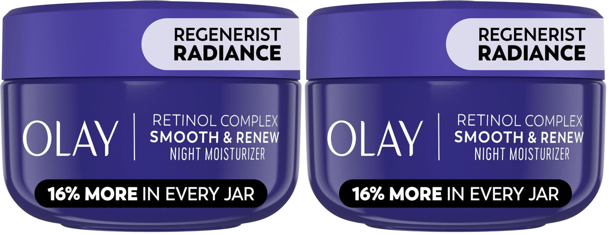 Olay 2 Fl Oz (Pack of 2) / Regen Radiance / Ivory Night Creams