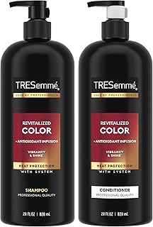 TRESemmé Revitalized Color Shampoo & Conditioner Set, 28 Oz Ea | Helps Maintain Vibrant Color While Leaving Hair Soft, Smooth and Healthy Looking