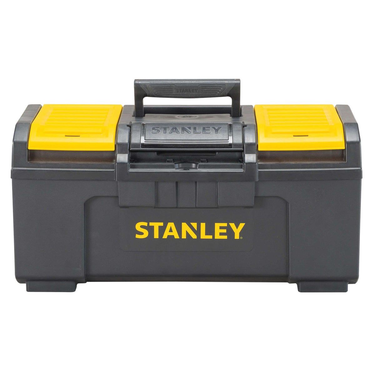 Tool Box by STANLEY – 19", Plastic, Black, Yellow, Model STST19410