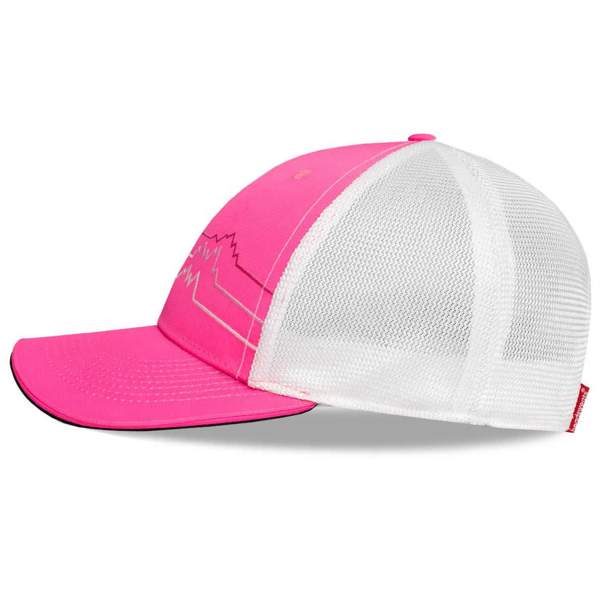 Performance Technical Trucker Hat by Headsweats – Polyester, Pink
