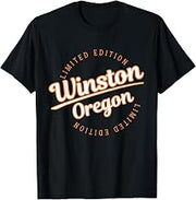 Retro Athletic Winston OR Apparel T-Shirt