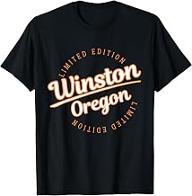 Retro Athletic Winston OR Apparel T-Shirt